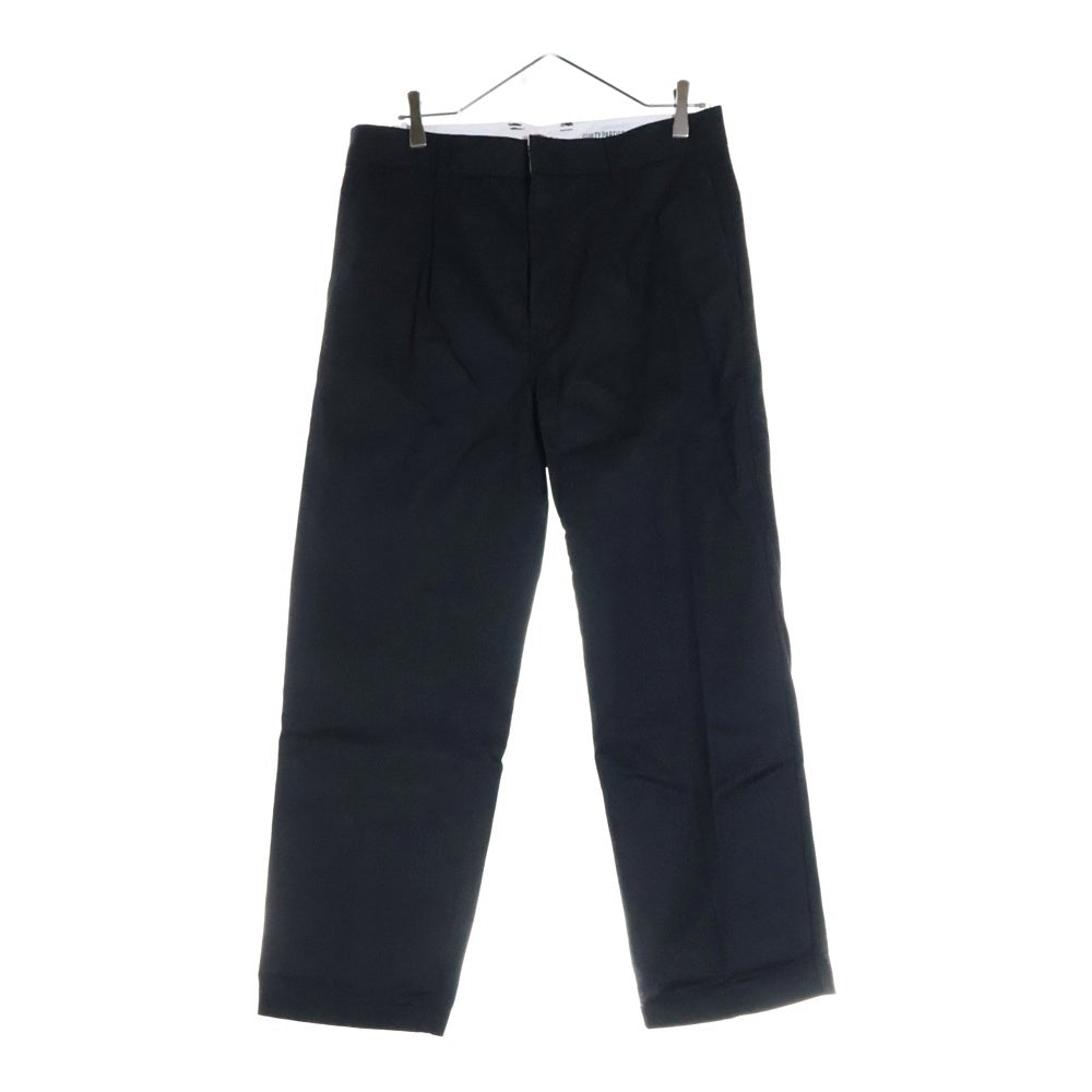 WACKO MARIA(ワコマリア) 25SS ×DICKIES PLEATED TROUSERS ディッキーズ プリーテッド トラウザーズ パンツ ブラック 25SS-WMP-DC01