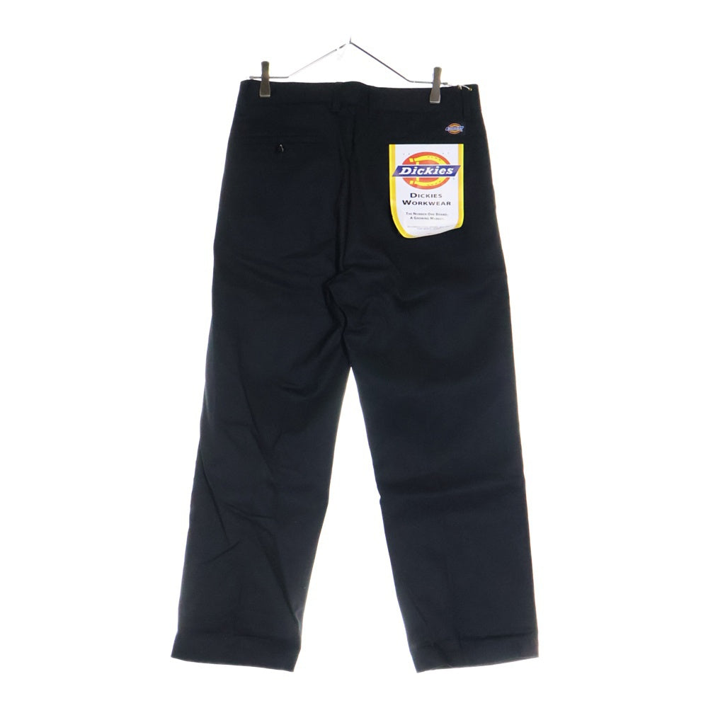 WACKO MARIA(ワコマリア) 25SS ×DICKIES PLEATED TROUSERS ディッキーズ プリーテッド トラウザーズ パンツ ブラック 25SS-WMP-DC01