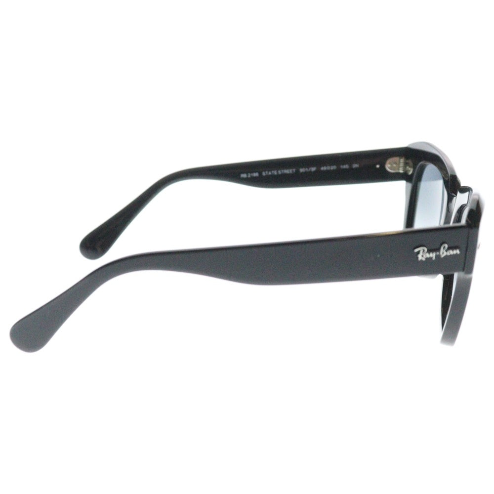 Ray Ban(レイバン) STATE STREET ステートストリート ウェリントン サングラス 眼鏡 ブラック RB2186