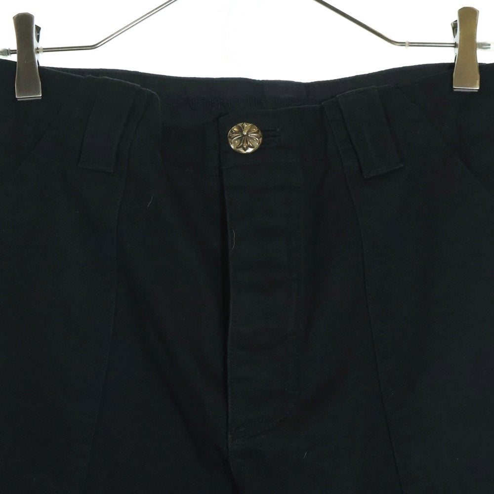 CHROME HEARTS(クロムハーツ) FATIGUE PANTS 新型ファティーグ ベイカーパンツ ブラック