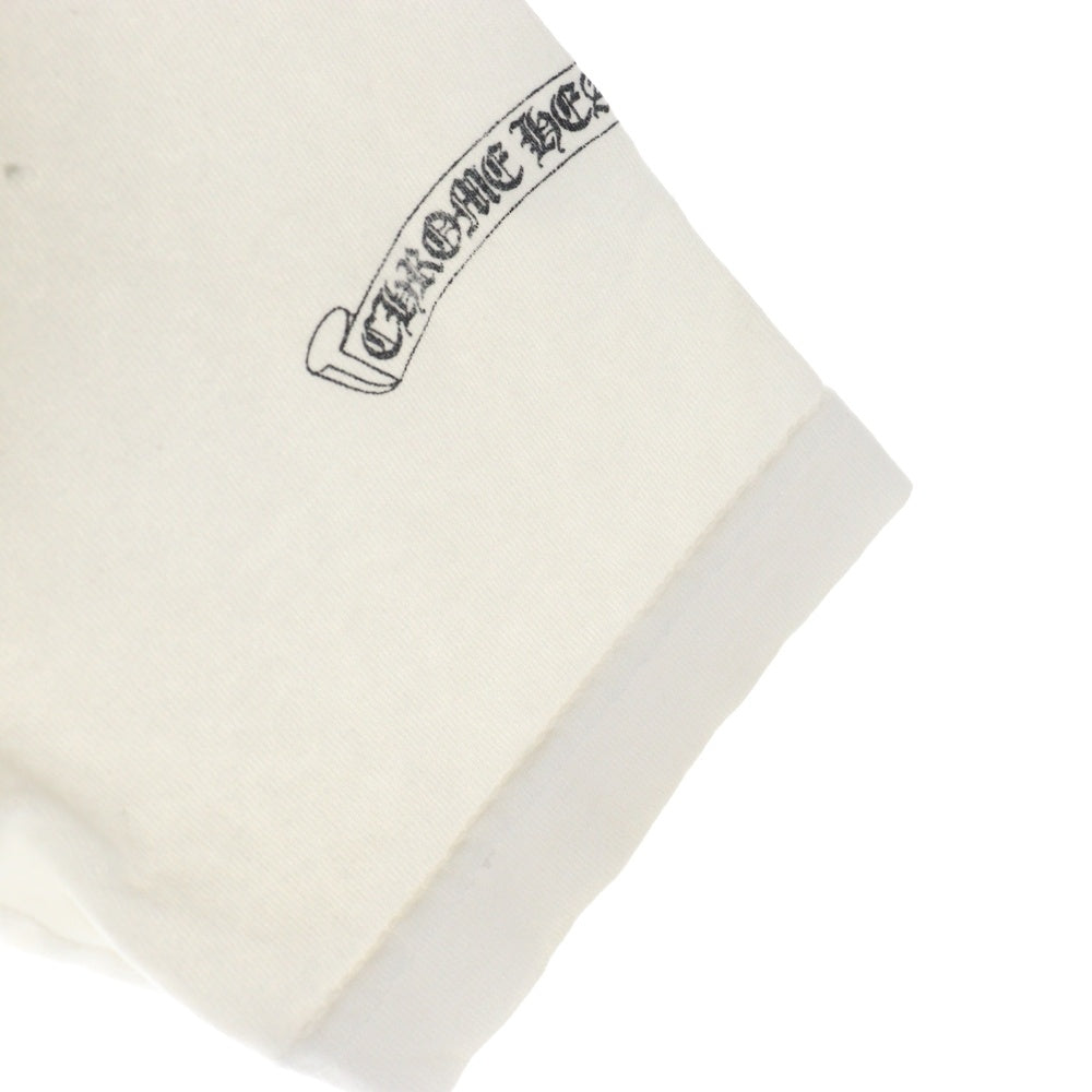 CHROME HEARTS(クロムハーツ) OLD SCROLL LOGO TEE サイドスクロールロゴ 半袖ポケットTシャツ カットソー ホワイト