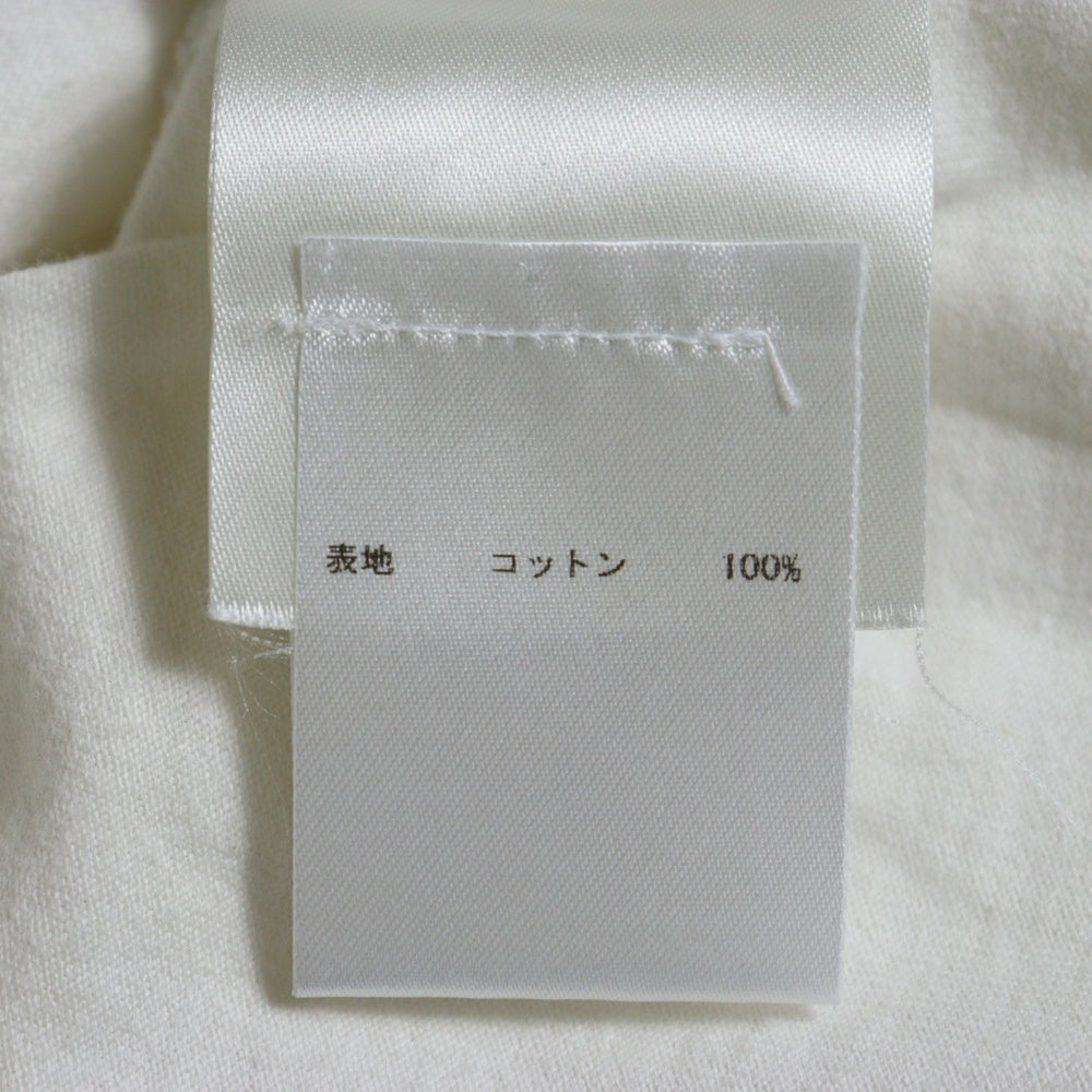 LOUIS VUITTON(ルイヴィトン) 24AW EMBOSSED LV LOGO エンボス LV ロゴ デザイン クルーネック 半袖Tシャツ カットソー ホワイト RM242Q DT3 HNY55W