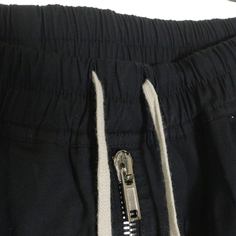 Rick Owens(リックオウエンス) 25SS BAUHAUS CARGO PANTS バウハウス ロング カーゴパンツ ブラック RU01E5377-TE