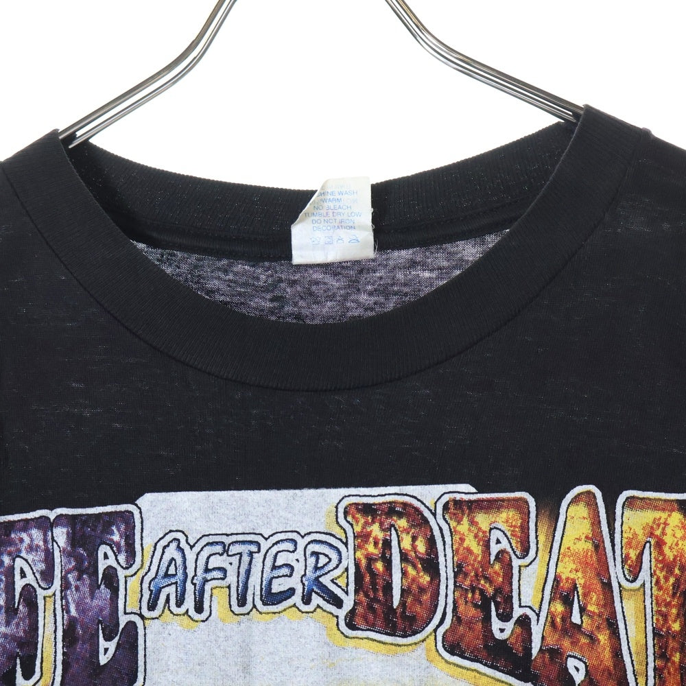 VINTAGE(ヴィンテージ) 90s NOTORIOUS B.I.G LIFE AFTER DEATH 両面プリントTシャツ ブラック