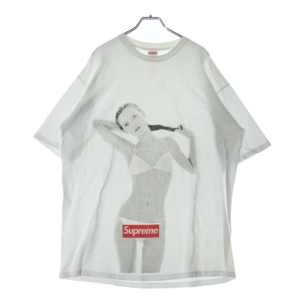 SUPREME(シュプリーム) 04SS 10th Anniversary Kate Moss Tee ケイトモス フォトプリントTシャツ ホワイト
