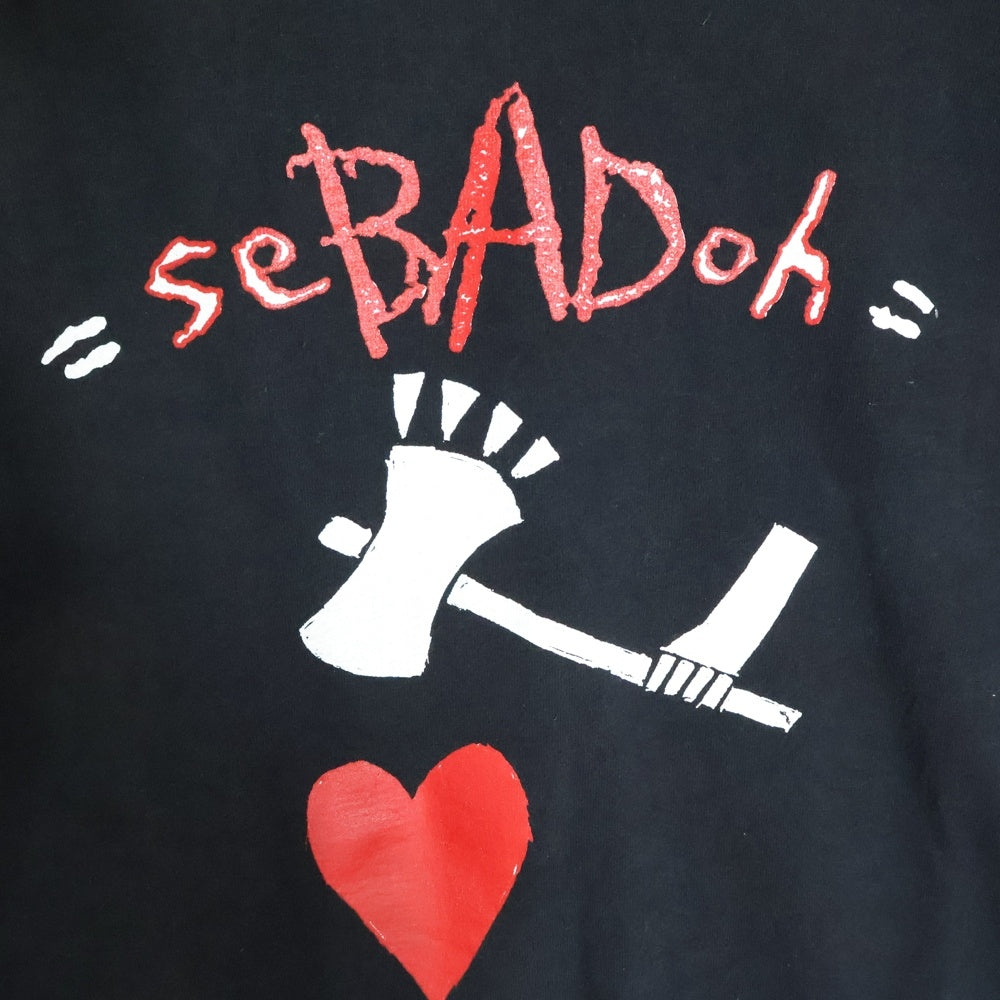 VINTAGE(ヴィンテージ) 90S SEBADOH MORE SCIENCE FOR MORE SCIENCE HIGH セバドー プリントTシャツ ブラック