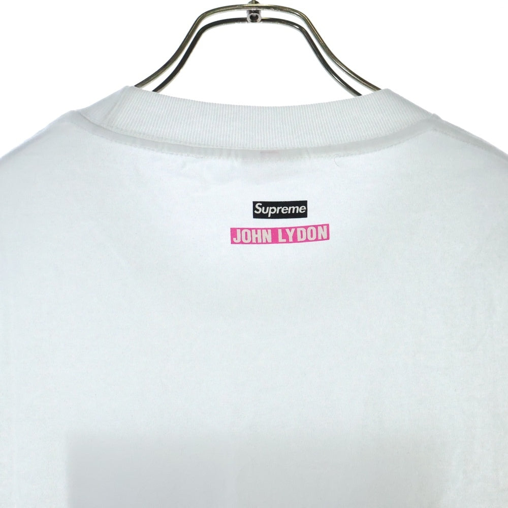 SUPREME(シュプリーム) 10AW John Lydon Tee ジョンライドン フォトプリントTシャツ ホワイト