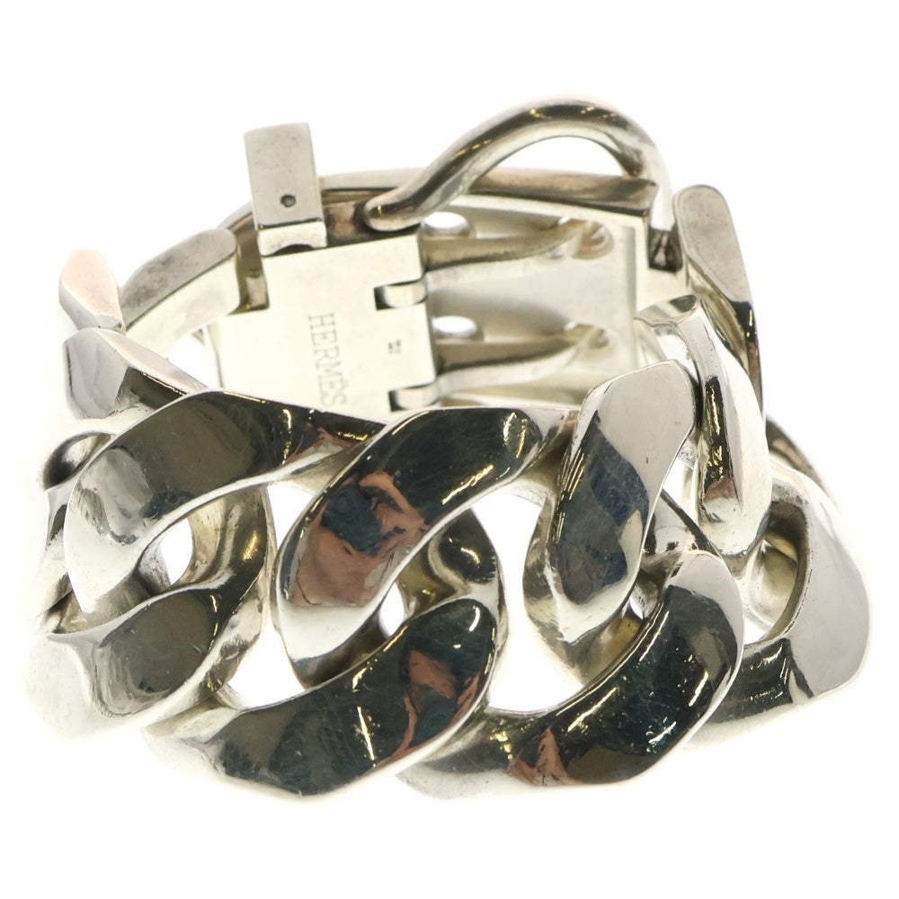 HERMES(エルメス) Boucle Sellier Bracelet TGM ブックルセリエ ブレスレット シルバー