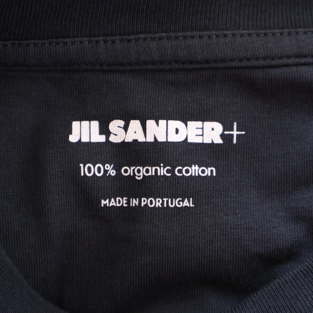 JIL SANDER +(ジルサンダープラス) 3PACK TEE 3パック ロングスリーブ クルーネック 長袖 Tシャツ カットソー ネイビー J47GC0002 J45048