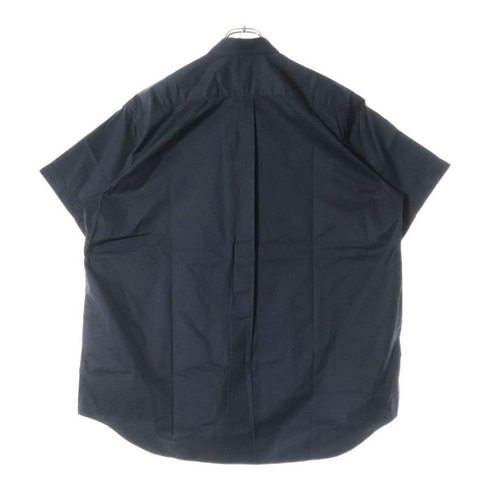 COMME des GARCONS SHIRT(コムデギャルソンシャツ) 22SS FOREVER SHORT SLEEVE WOVEN SHIRT フォーエバー コットン ショートスリーブ ウーブン 半袖シャツ ブラック FI-B030