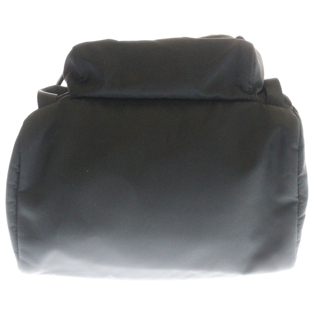 PRADA(プラダ) Re-Nylon リナイロン サフィアーノ レザー トライアングル ロゴプレート バックパック リュックサック ブラック 2VZ135
