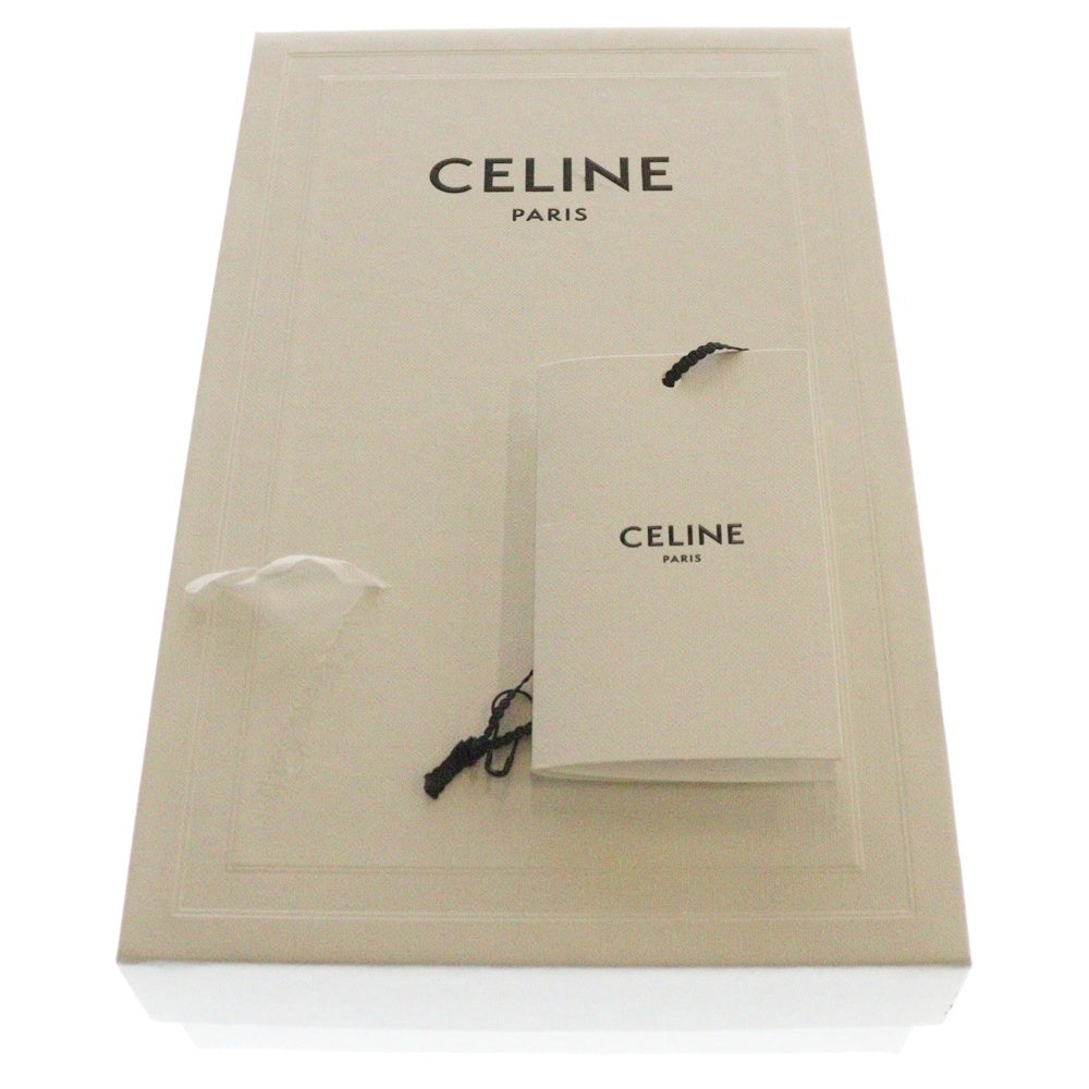 CELINE(セリーヌ) SOCKS IN STRIPED COTTON コットン リブ ロングソックス 靴下 ホワイト 2A00Q035N