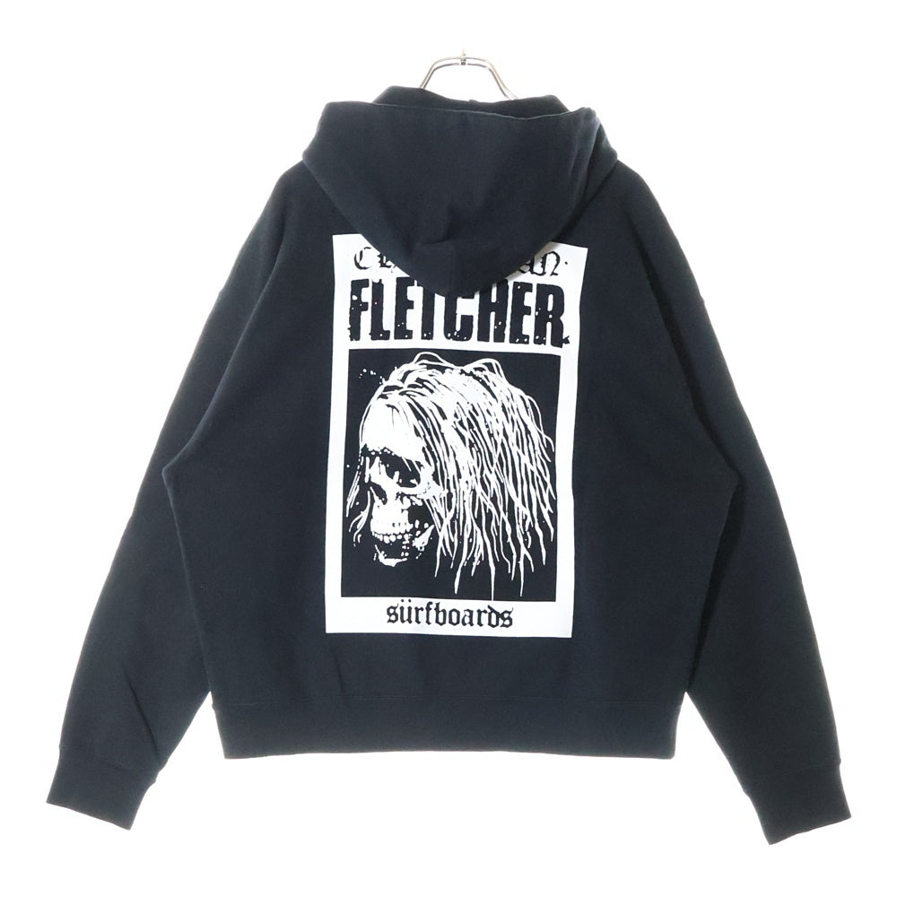 RHC Ron Herman(アールエイチシー ロンハーマン) Sweat Pullover Parka バックプリント プルオーバー フーデッド スウェット パーカー ブラック 3720900112
