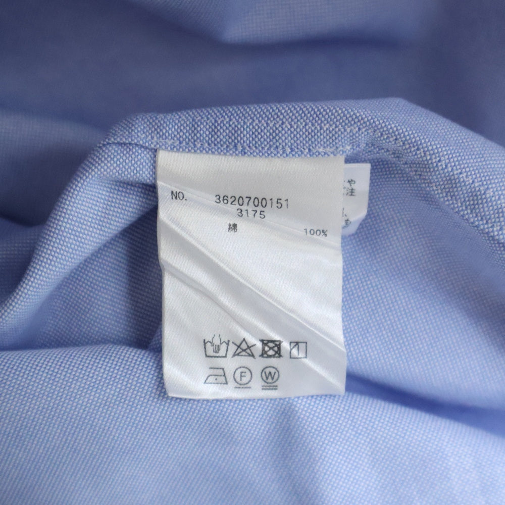 UNION LAUNCH(ユニオンランチ) ×Ron Herman Oxford Shirt ロンハーマン レギュラーカラー コットン ロングスリーブ オックスフォード 長袖シャツ ブルー 3620700151