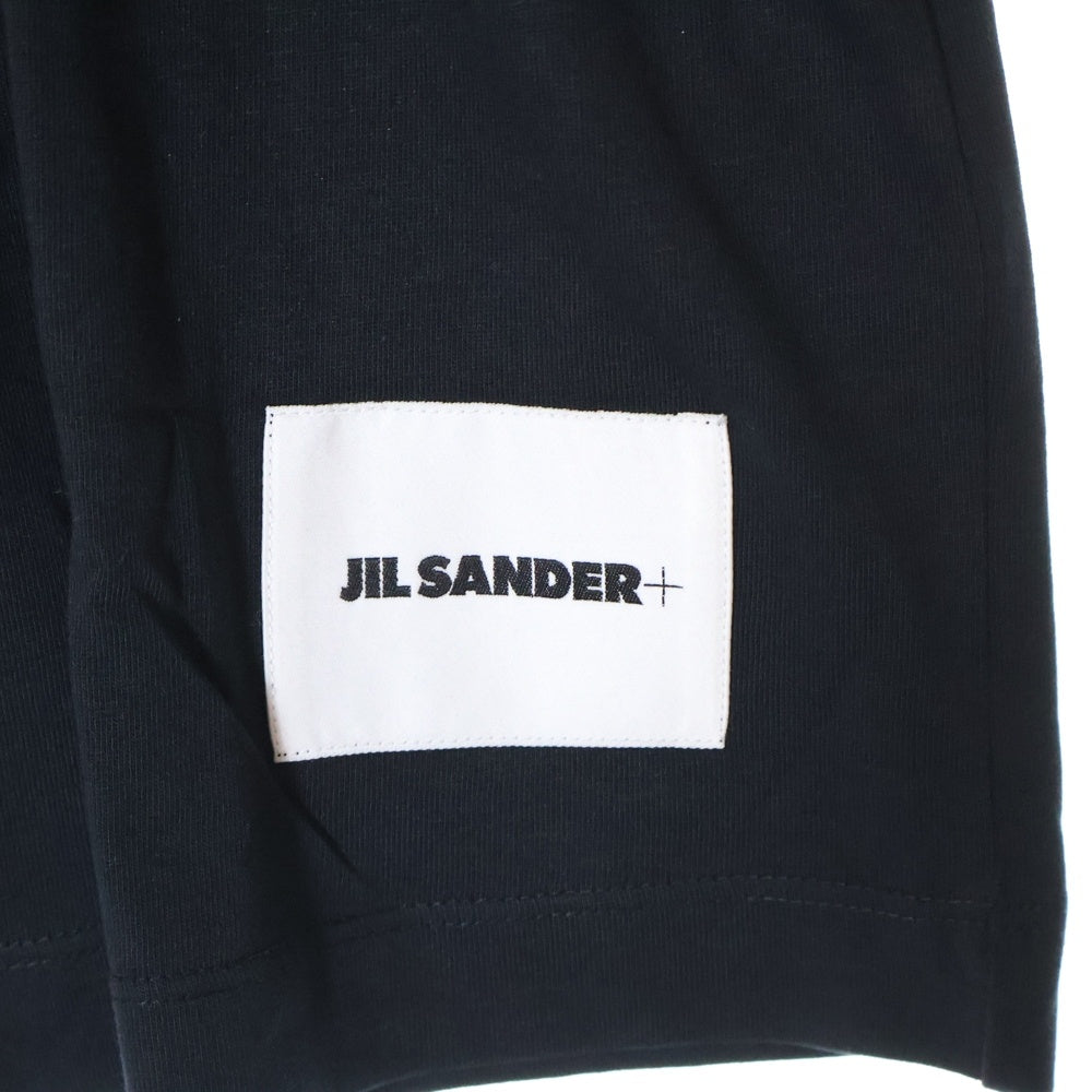 JIL SANDER +(ジルサンダープラス) 3PACK TEE 3パック ロングスリーブ クルーネック 長袖 Tシャツ カットソー ブラック J47GC0002 J45048