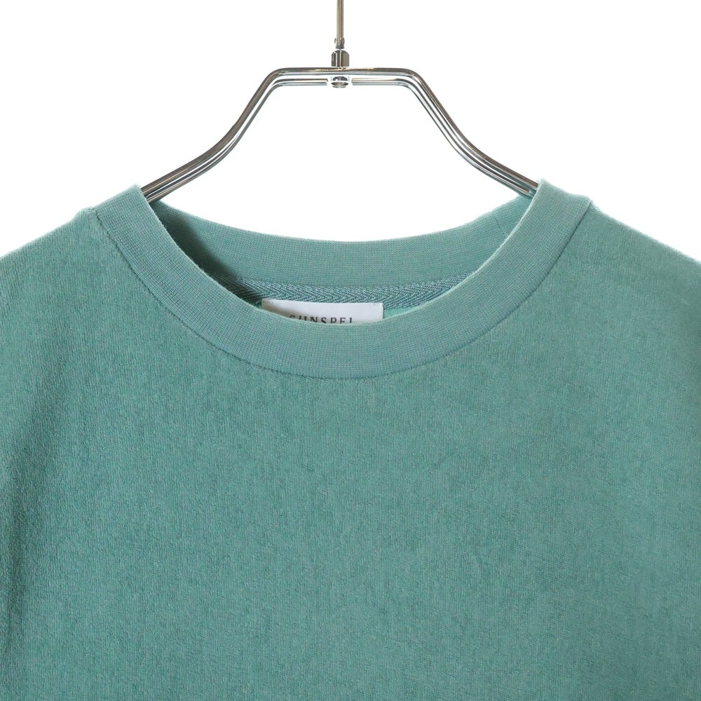 SUNSPEL(サンスペル) ×Ron Herman ロンハーマン クルーネック コットン パイル 半袖 Tシャツ カットソー グリーン 572-2168070
