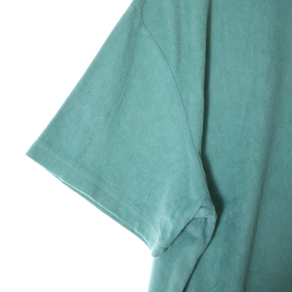 SUNSPEL(サンスペル) ×Ron Herman ロンハーマン クルーネック コットン パイル 半袖 Tシャツ カットソー グリーン 572-2168070