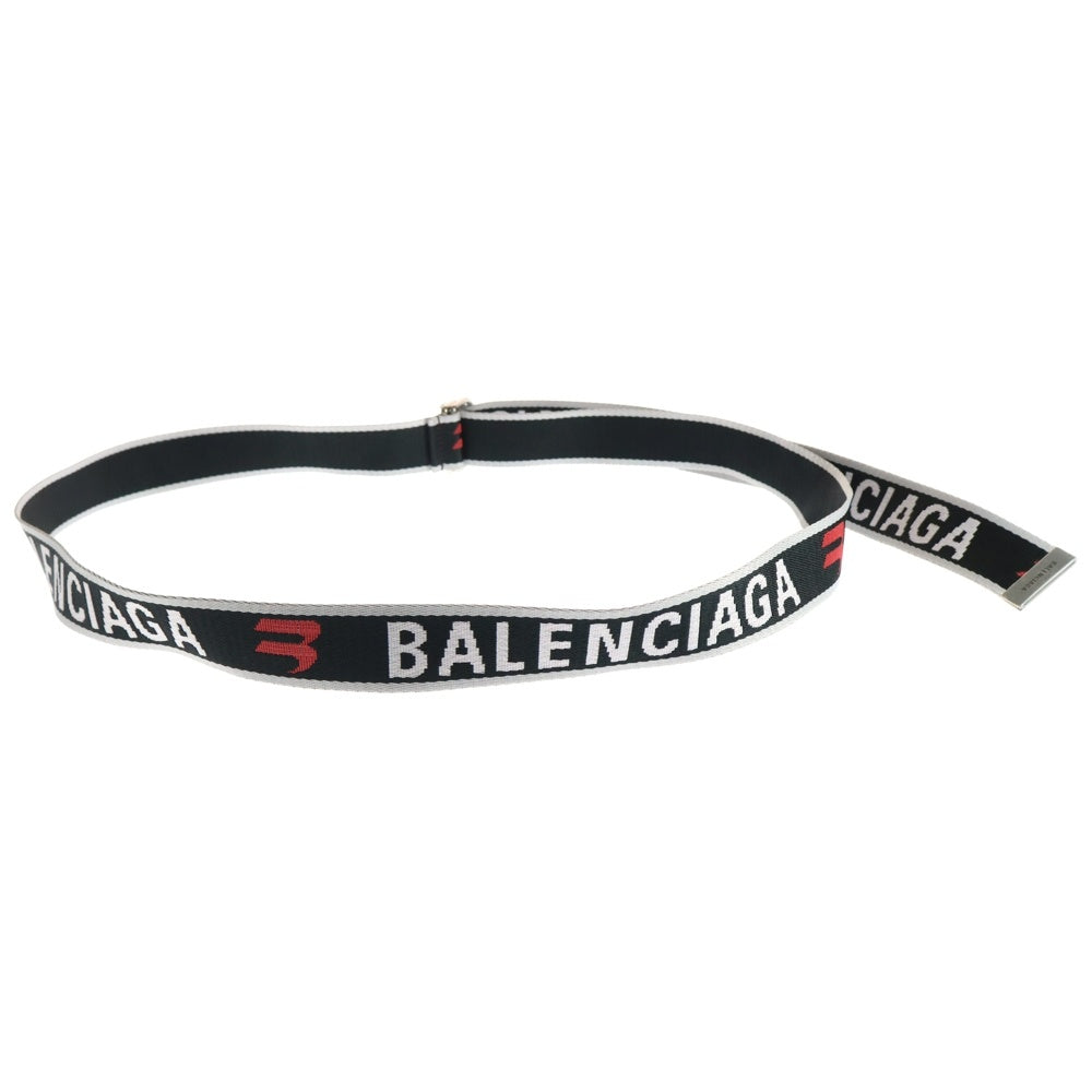 BALENCIAGA(バレンシアガ) 24SS D RING ディー リング ロゴベルト ブラック 703137 210AA 1063