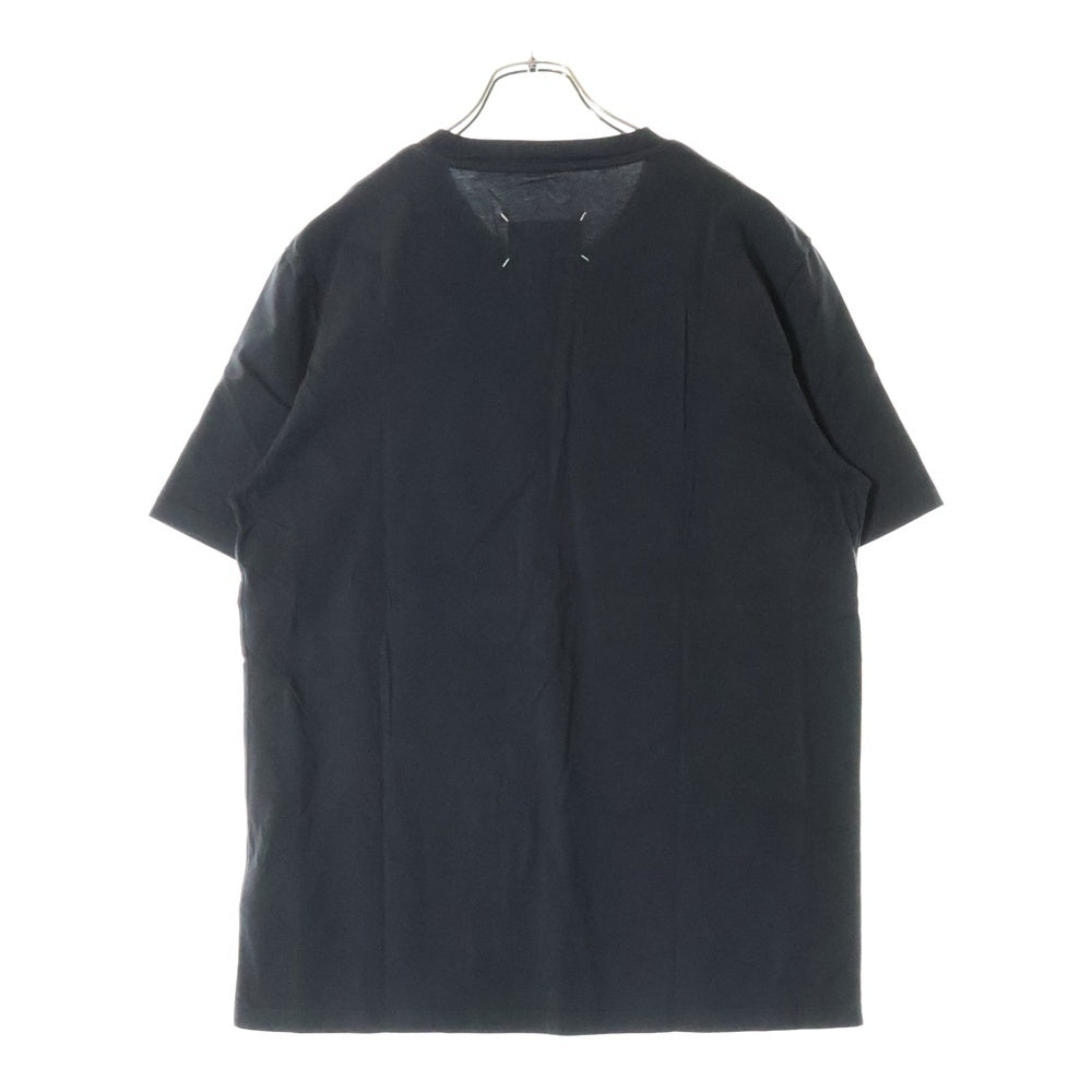 Maison Margiela 10(メゾン マルジェラ) 23SS クラシック プレーン クルーネック 半袖Tシャツ カットソー ブラック S50GC0672
