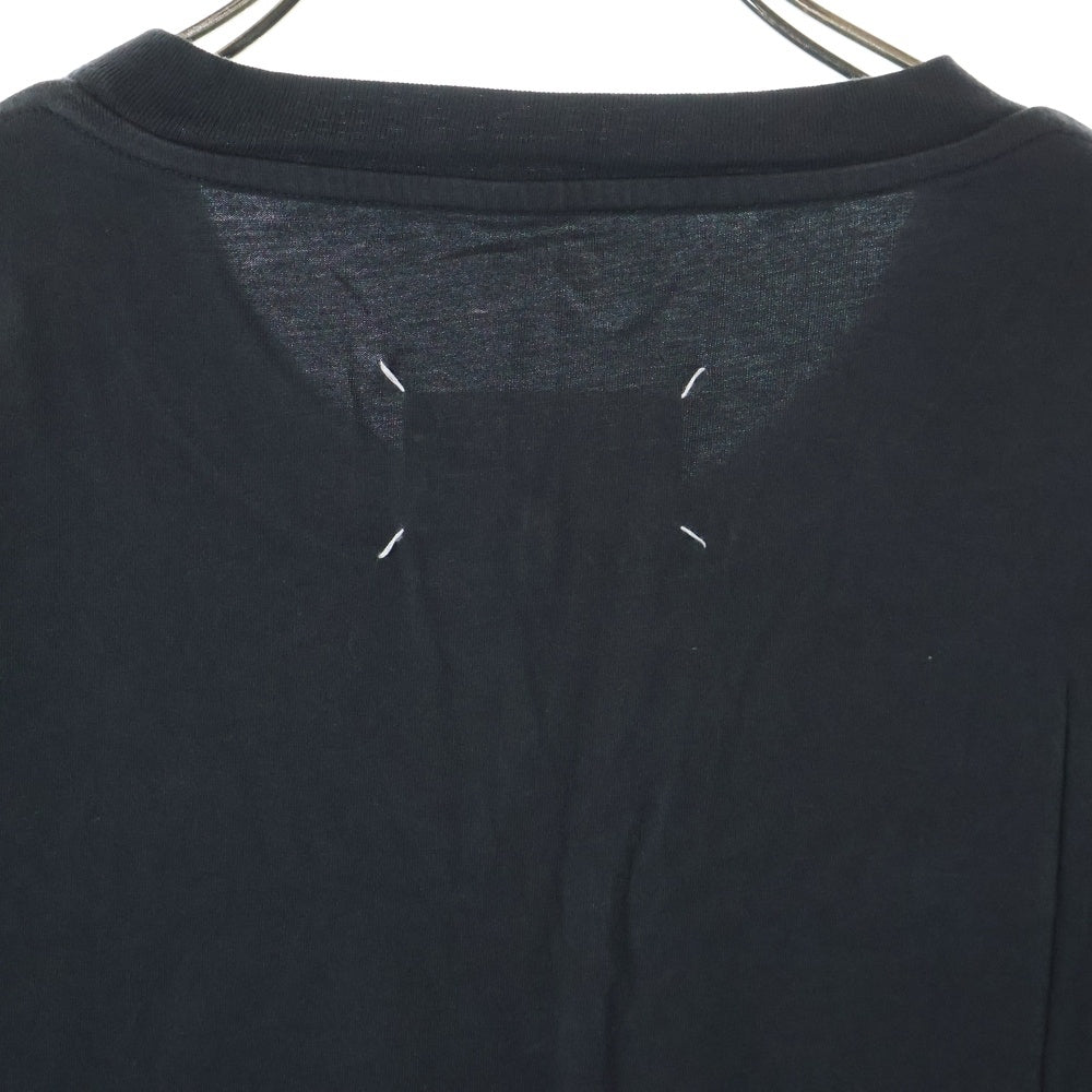 Maison Margiela 10(メゾン マルジェラ) 23SS クラシック プレーン クルーネック 半袖Tシャツ カットソー ブラック S50GC0672