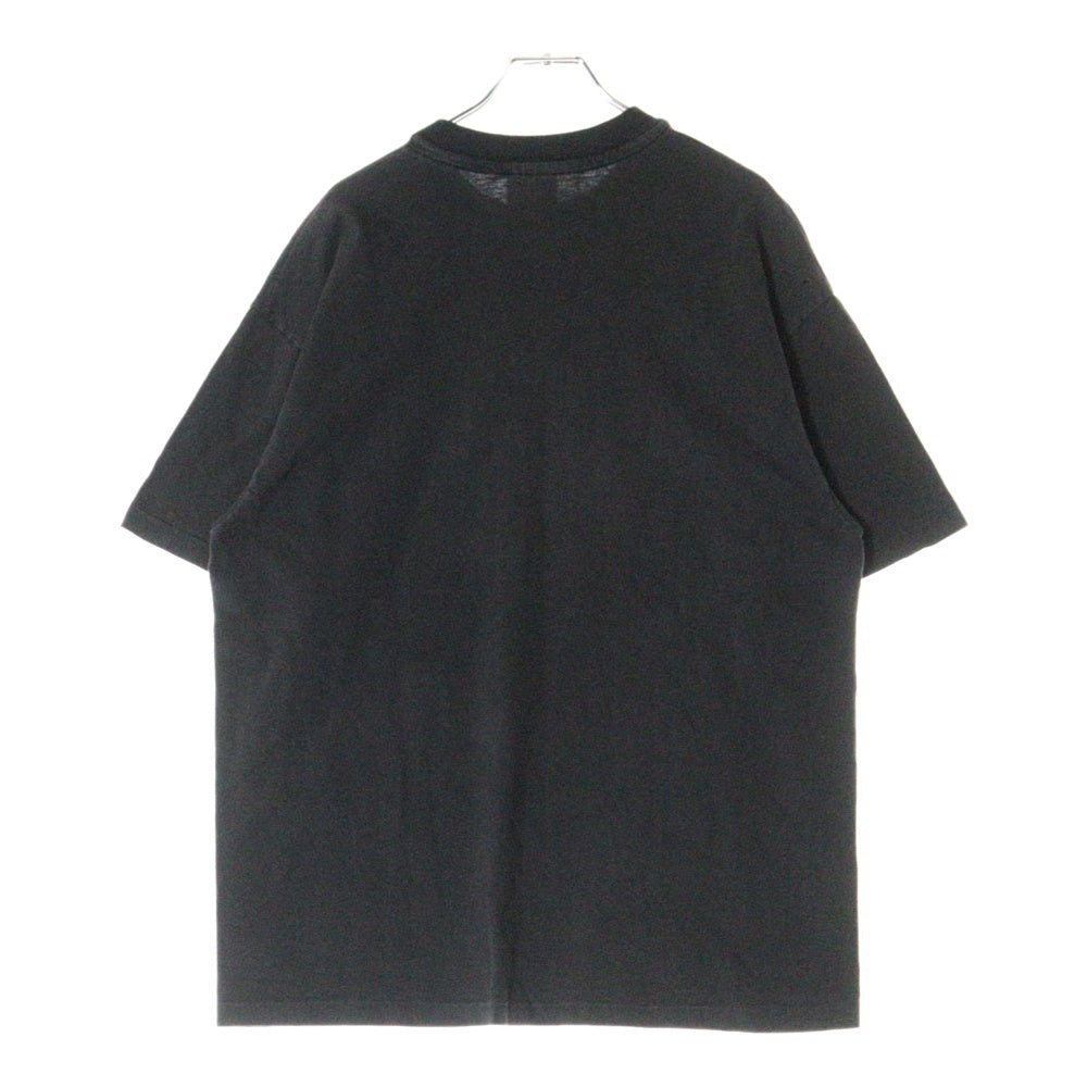 VINTAGE(ヴィンテージ) 90S VINTAGE DALLAS SOUVENIR TEE ヴィンテージ ダラス フロントエンボス加工Tシャツ 半袖クルーネックカットソー ブラック