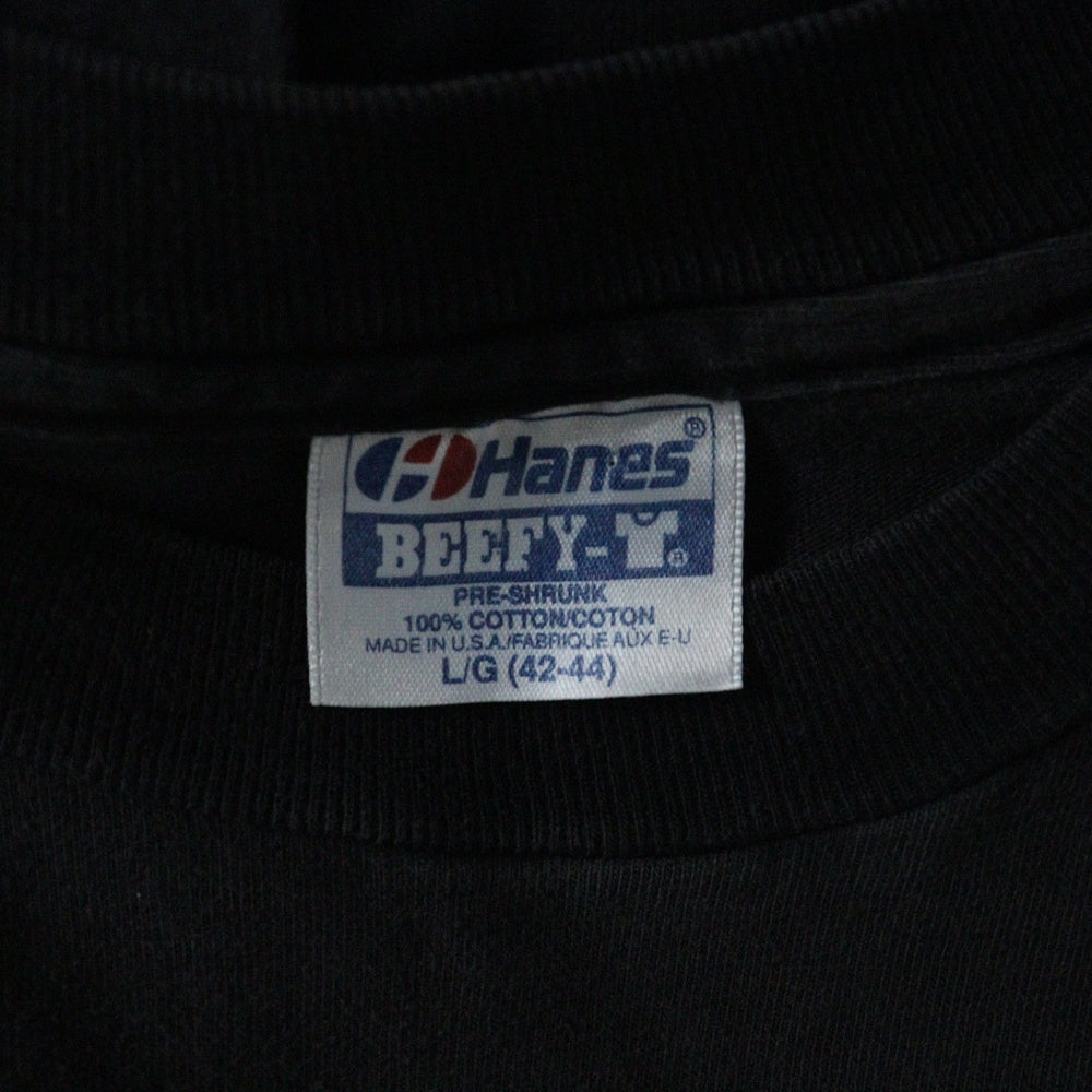 VINTAGE(ヴィンテージ) 90S VINTAGE DALLAS SOUVENIR TEE ヴィンテージ ダラス フロントエンボス加工Tシャツ 半袖クルーネックカットソー ブラック