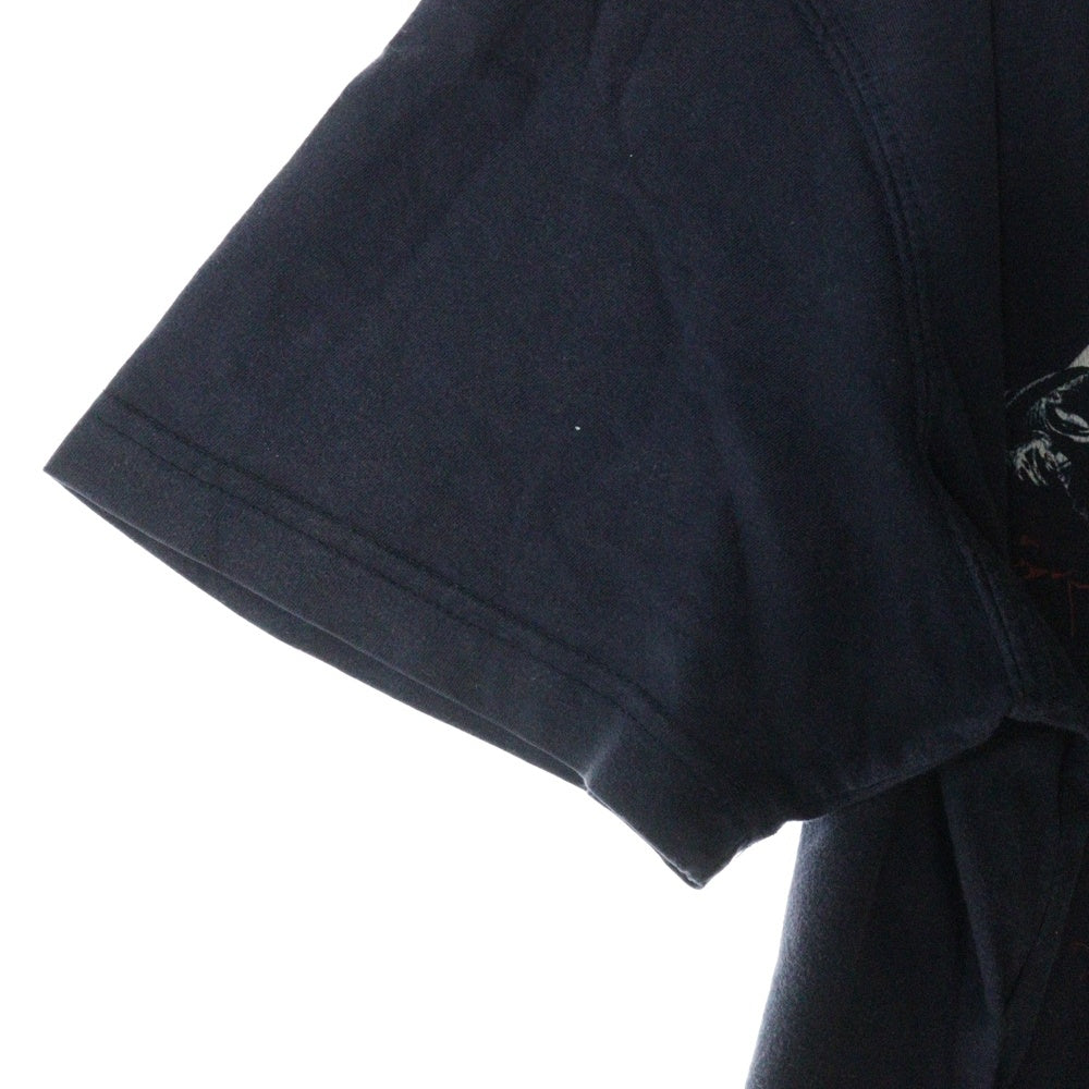 VINTAGE(ヴィンテージ) 00S VINTAGE THE DARK KNIGHT S/S TEE ヴィンテージ ザダークナイト バットマン ジョーカー フロントプリントTシャツ 半袖クルーネックカットソー ネイビー