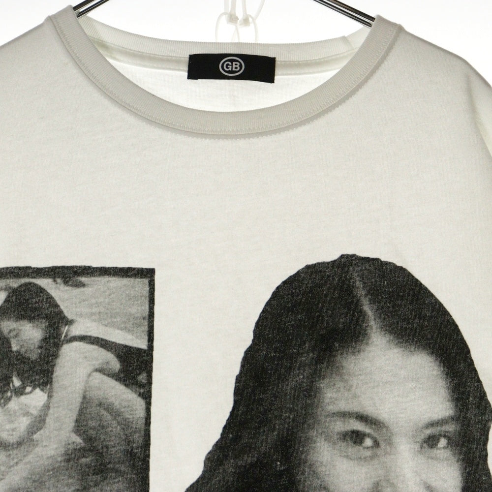 JOURNAL STANDARD(ジャーナルスタンダード) ×GB by BABA KYON KYON TEE 小泉今日子 Tシャツ 半袖クルーネックカットソー ホワイト GB2202JS3