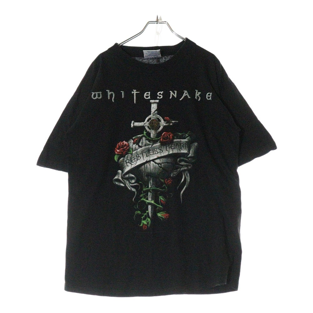 VINTAGE(ヴィンテージ) 90S VINTAGE WHITESNAKE RESTLESS HEART 1997 WORLD TOUR TEE ヴィンテージ ホワイトスネーク レストレスハート ワールドツアーTシャツ 半袖クルーネック