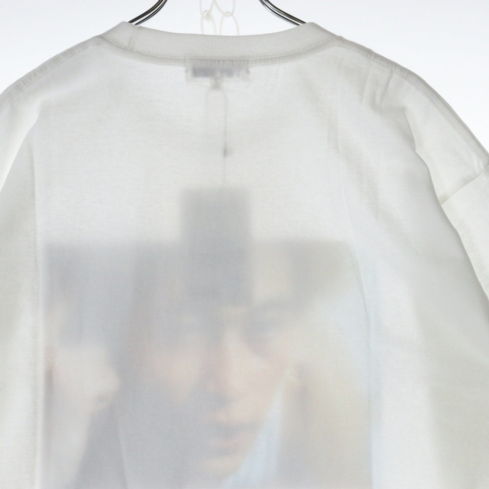 MEDICOM TOY(メディコムトイ) MLE×I.W.G.P. PHOTO MESSAGE TEE 01 池袋ウェストゲートパーク フォトプリント メッセージTシャツ 半袖クルーネックカットソー ホワイト 24MLE-IWGP-TE-01