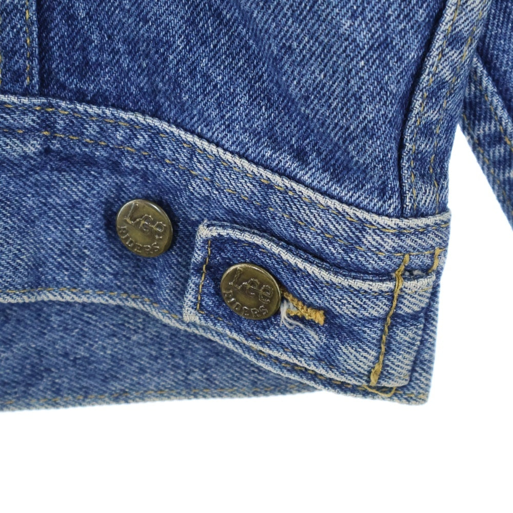 LEE(リー) 80S VINTAGE 220-J DENIM JACKET USA製 デニムトラッカージャケット インディゴ 220-5044