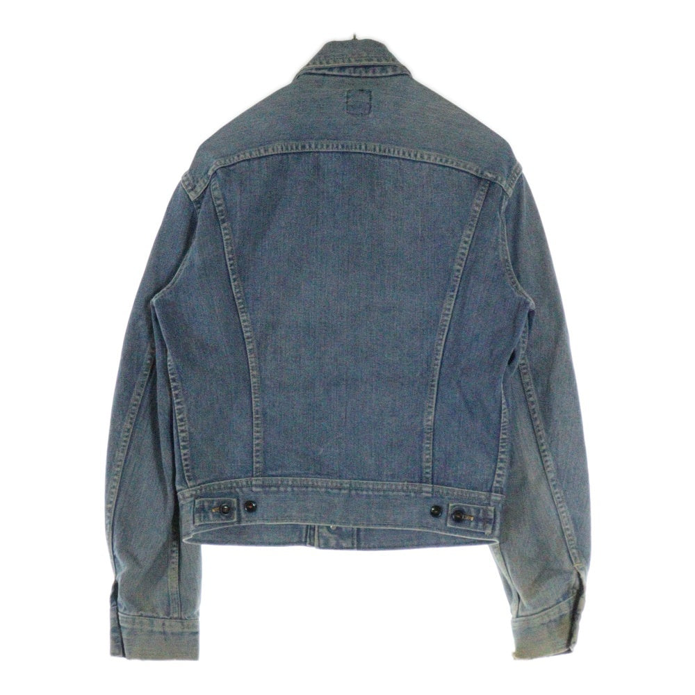 LEE(リー) 70S VINTAGE 101-J DENIM JACKET USA製 FFAワッペン刺繍 デニムトラッカージャケット インディゴ