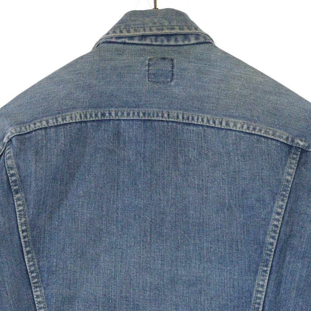LEE(リー) 70S VINTAGE 101-J DENIM JACKET USA製 FFAワッペン刺繍 デニムトラッカージャケット インディゴ