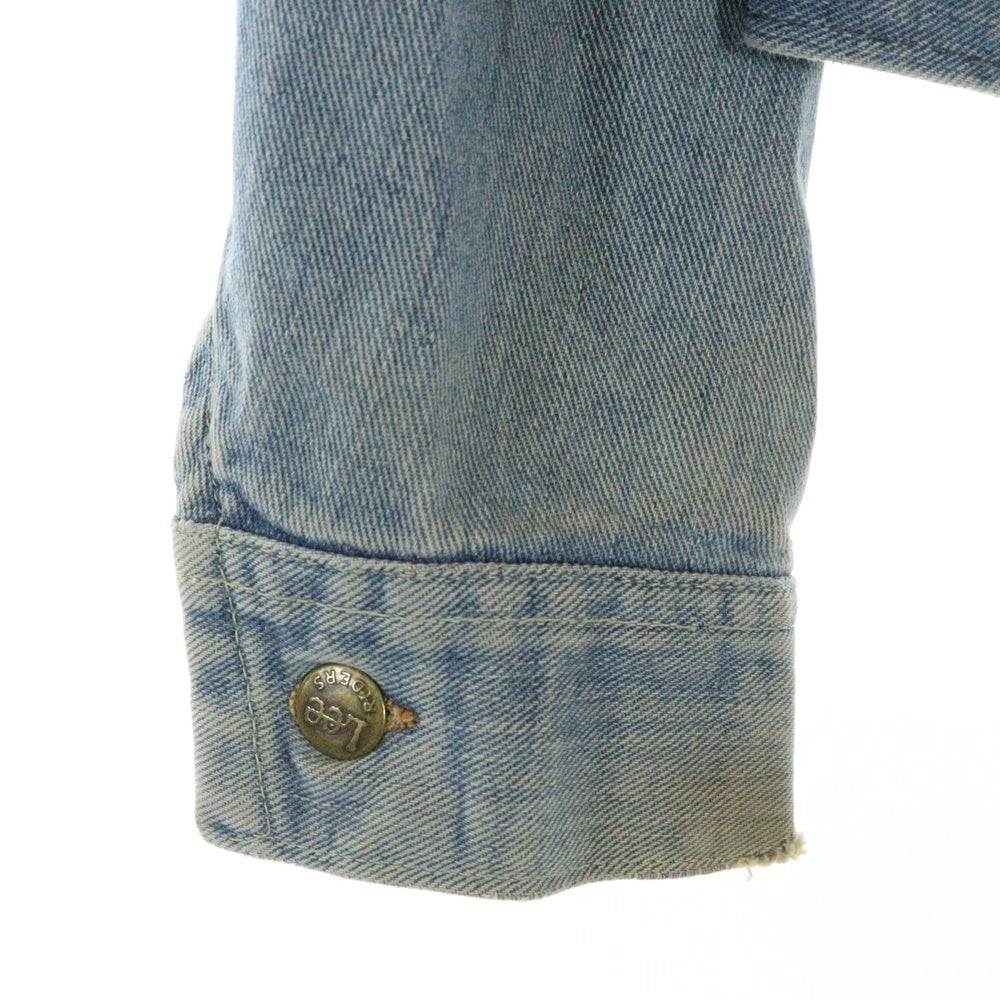 LEE(リー) 70S VINTAGE 101-J DENIM JACKET USA製 FFAワッペン刺繍 デニムトラッカージャケット インディゴ