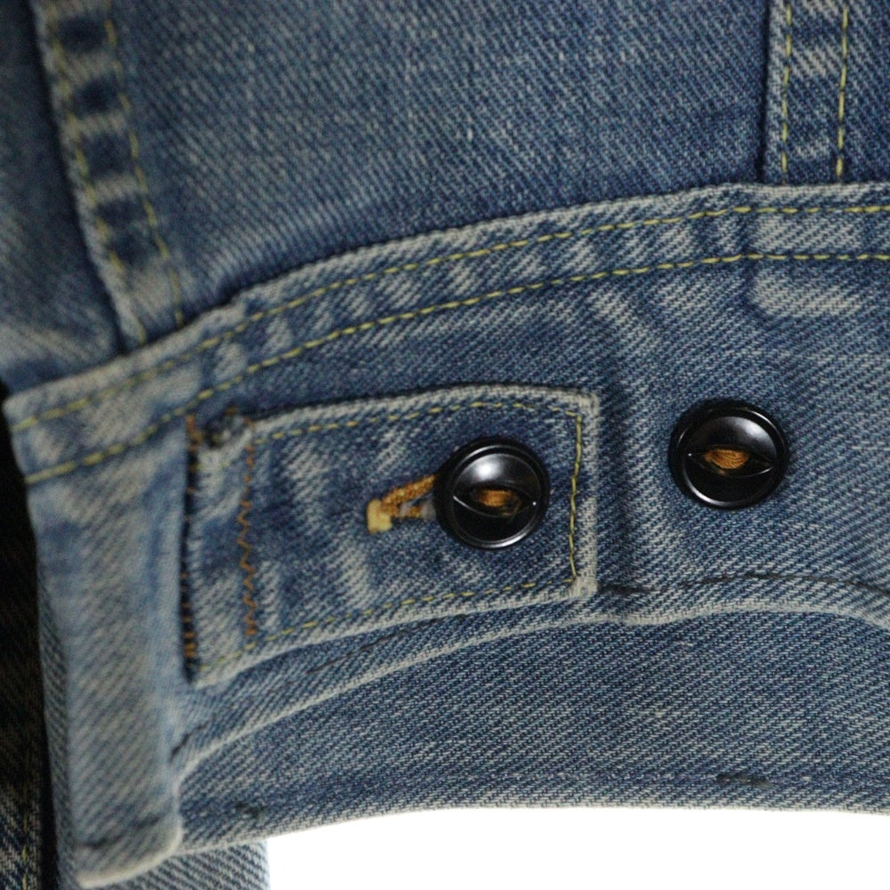 LEE(リー) 70S VINTAGE 101-J DENIM JACKET USA製 FFAワッペン刺繍 デニムトラッカージャケット インディゴ