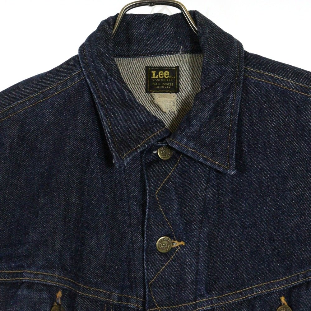 LEE(リー) 70S VINTAGE 220-J DENIM JACKET USA製 デニムトラッカージャケット インディゴ