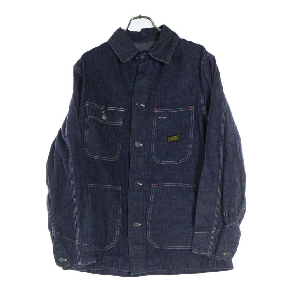 VINTAGE(ヴィンテージ) 60S VINTAGE SANORIZED DENIM COVERALL ヴィンテージ ストアブランド デニムカバーオール ジャケット インディゴ