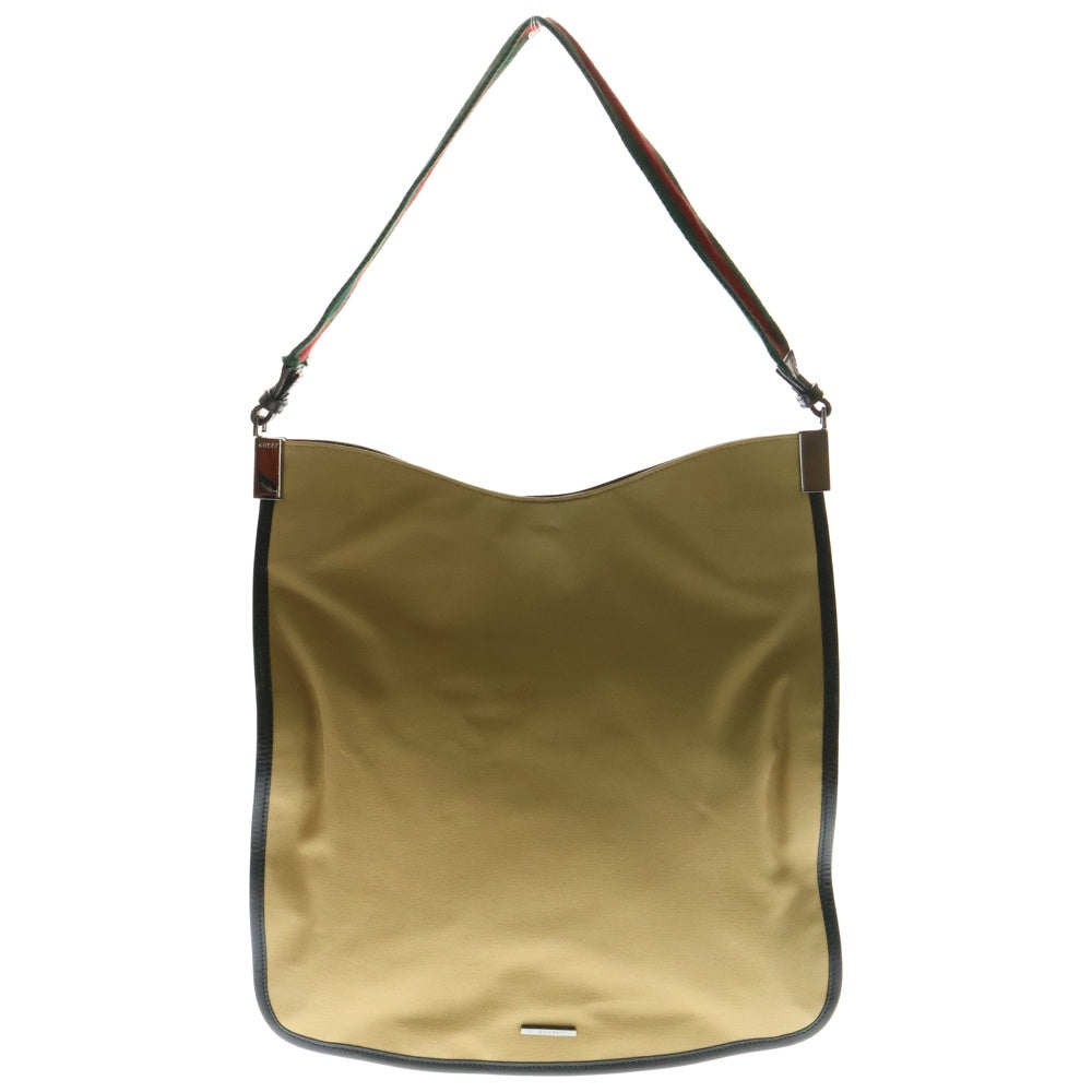 GUCCI(グッチ) シェリーライン ショルダーキャンバスバッグ レディース ベージュ 001-4306 205011