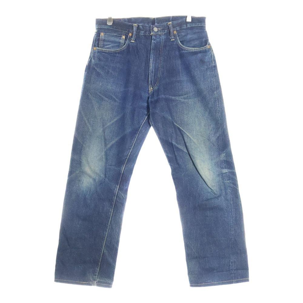 VINTAGE(ヴィンテージ) 90S VINTAGE By BLACK&Co.Ltd B501ZXX 隠しリベット Vステッチ 赤耳セルビッチ ジップフライ デニムパンツ インディゴ