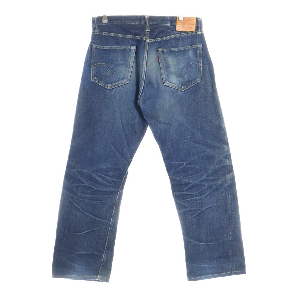 VINTAGE(ヴィンテージ) 90S VINTAGE By BLACK&Co.Ltd B501ZXX 隠しリベット Vステッチ 赤耳セルビッチ ジップフライ デニムパンツ インディゴ