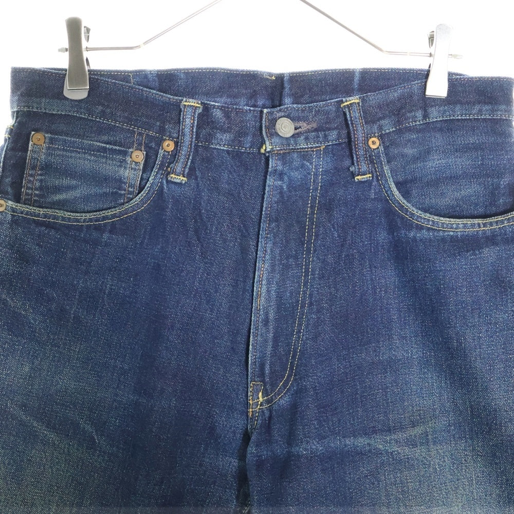 VINTAGE(ヴィンテージ) 90S VINTAGE By BLACK&Co.Ltd B501ZXX 隠しリベット Vステッチ 赤耳セルビッチ ジップフライ デニムパンツ インディゴ