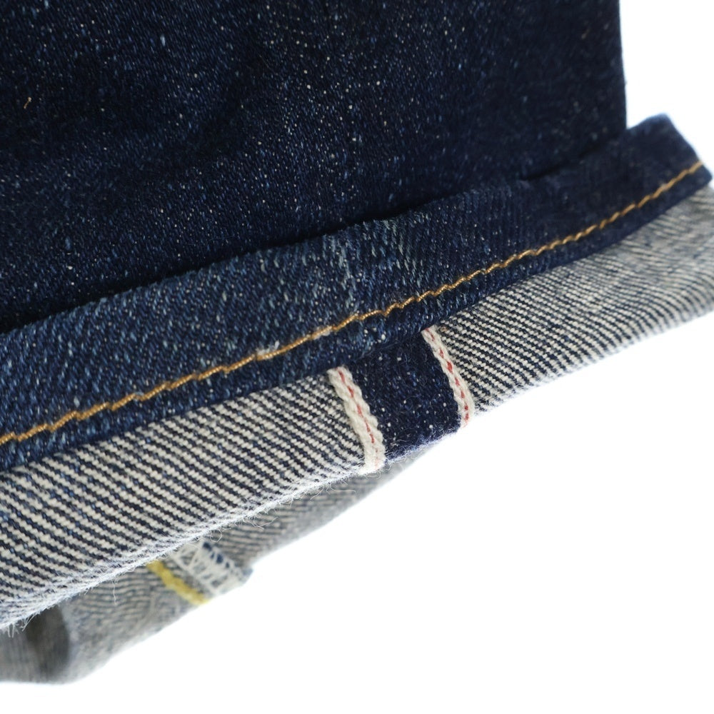 VINTAGE(ヴィンテージ) 90S VINTAGE By BLACK&Co.Ltd B501ZXX 隠しリベット Vステッチ 赤耳セルビッチ ジップフライ デニムパンツ インディゴ