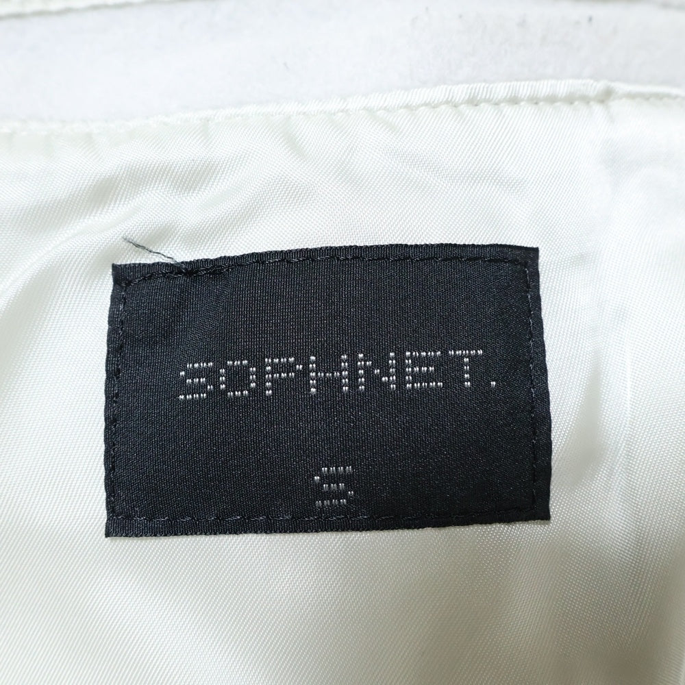 SOPHNET.(ソフネット) 22AW OVERSIZED COAT オーバーサイズ ウール ロングコート グレー SOPH-222000