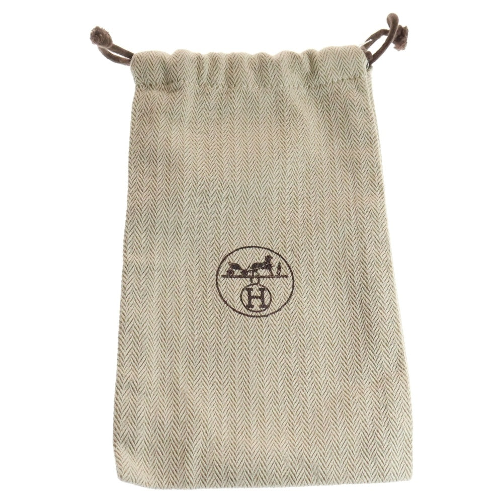 HERMES(エルメス) Hバックル コンスタンスベルト カーフレザー リバーシブル ゴールド金具 □A刻印 ブラック