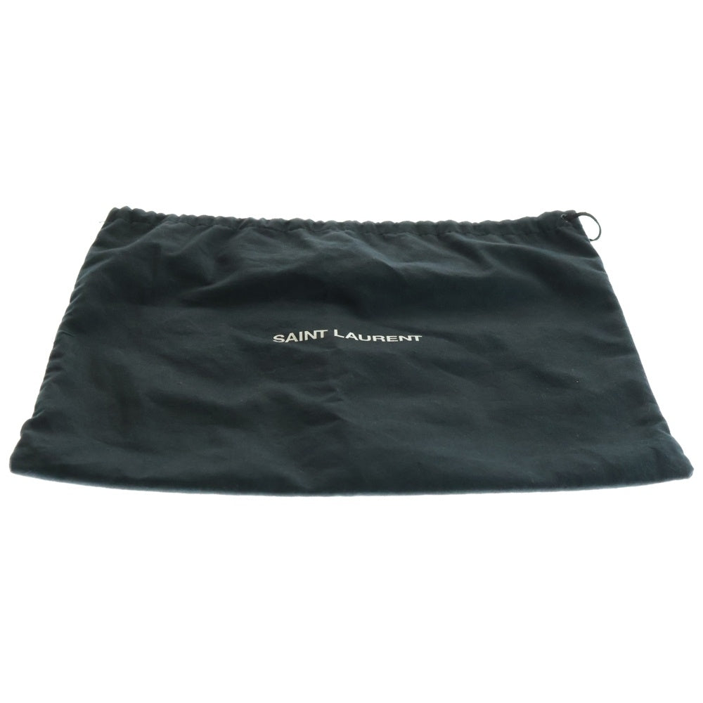SAINT LAURENT PARIS(サンローランパリ) LOU ルー レザー キルティング タッセル カメラバッグ ブラック 612544
