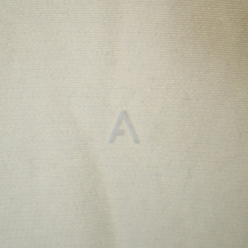 ATON(エイトン) SURVIN GARMENT DYE CREWNECK PULLOVER サーヴィン ガーメントダイ プルオーバー クルーネックスウェットトレーナー ホワイト 6888591