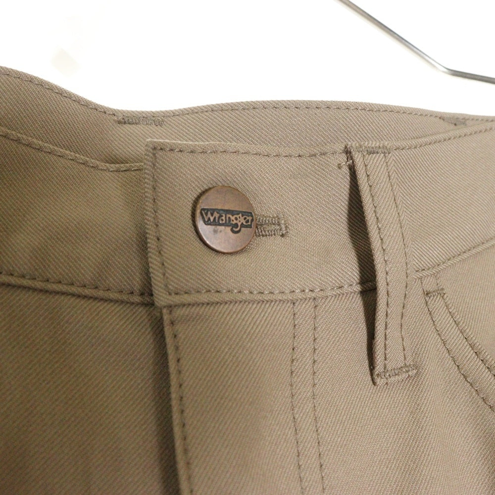 Wrangler(ラングラー) WRANCHER DRESS ランチャードレス フレア スラックス パンツ ブラウン WI1141