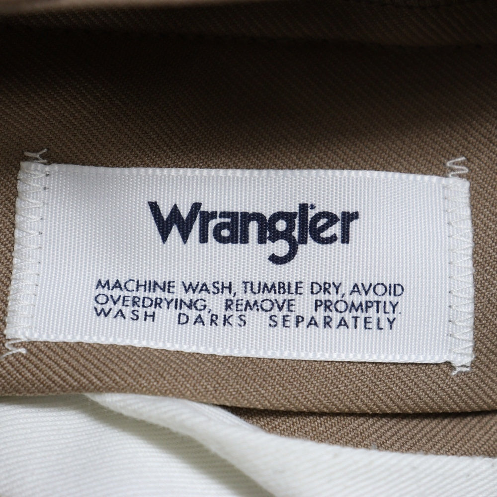 Wrangler(ラングラー) WRANCHER DRESS ランチャードレス フレア スラックス パンツ ブラウン WI1141