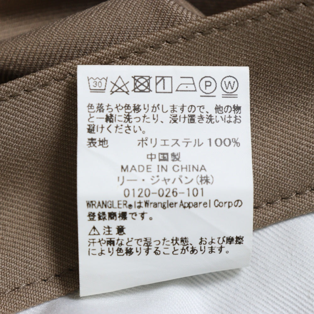 Wrangler(ラングラー) WRANCHER DRESS ランチャードレス フレア スラックス パンツ ブラウン WI1141