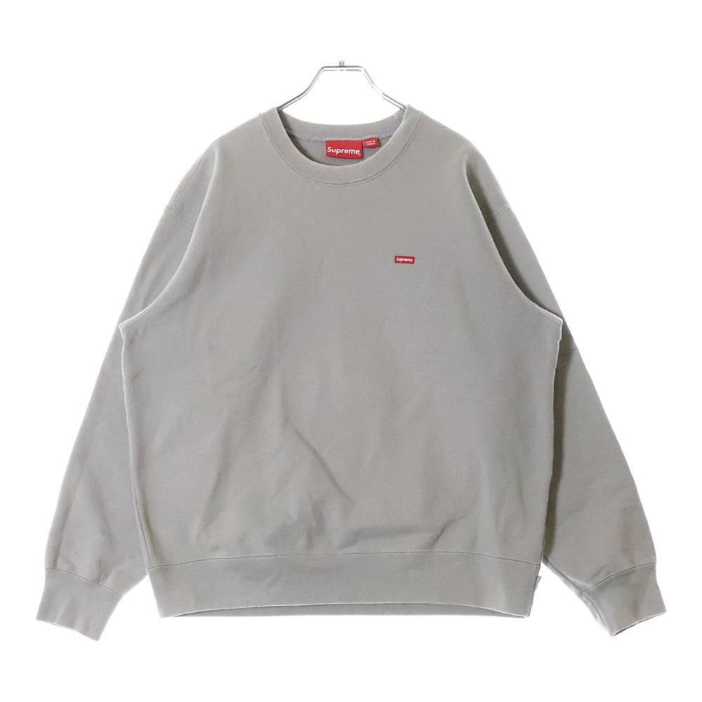 SUPREME(シュプリーム) 23AW Small Box Crewneck スモールボックスロゴ クルーネックスウェットトレーナー ベージュ